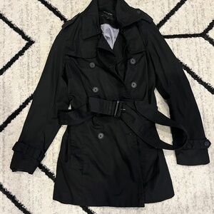 New Banana Republic small black coat lighter weight